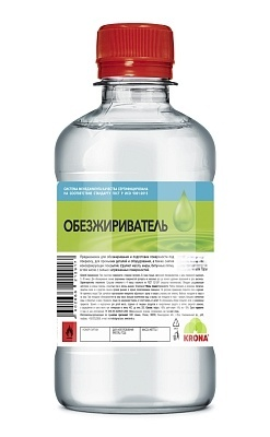 Обезжириватель KRONA ГОСТ аэрозольный 300мл (12)  А
