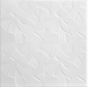 Плитка потолочная экструд. белая С2005 (42)