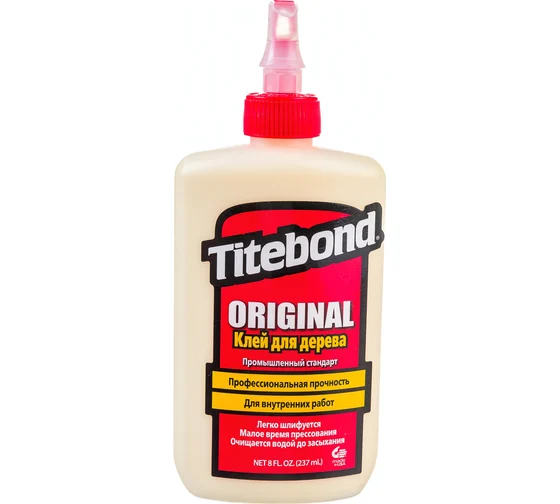 Клей для дерева TITEBOND 5063 столярный, Original, 237мл (12)