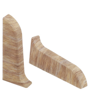 Заглушка к плинтусу "WIMAR" 58мм Дуб пальмира левая (25)