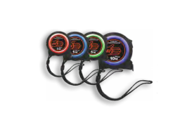 Рулетка "Компакт" черный ABS корпус  5м/25мм