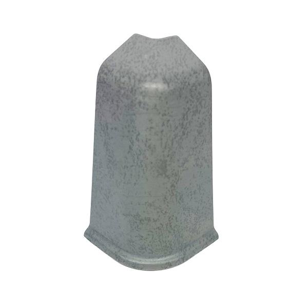 Угол внешний к плинтусу QUADRO 55мм №570 Дарк (блистеры по 2шт)