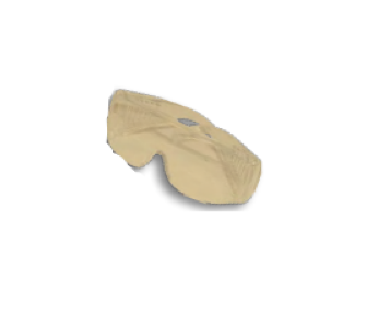 Защитные очки с дужками желтые (10)