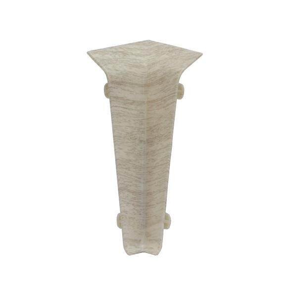 Угол внутренний к плинтусу QUADRO 55мм №575 Гритор (25)