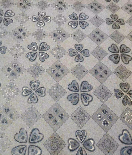 Клеенка ПВХ  без основы Dekorelle Diamond 033 с тиснением, разм. 1,4х20м