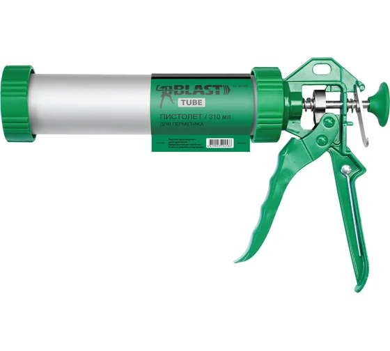 Пистолет для герметика алюминиевая туба Tube "Blast" 310 мм  591005