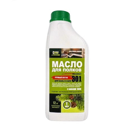 Масло для полков 301 "DECORWAY"  1л. готовый состав
