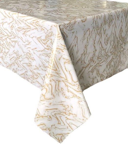 Клеенка ПВХ на тканевой основе Dekorelle Glance 605-1, разм. 1,4х20м