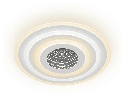 Люстра сд диммируемая UFO с ДУ CLL-52000, 126Вт, 2700-6400К, ф480х60мм, Ritter (АНАЛОГ 52034 4(
