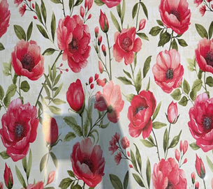 Клеенка ПВХ на тканевой основе Dekorelle Adèle 678, разм. 1,4х20м