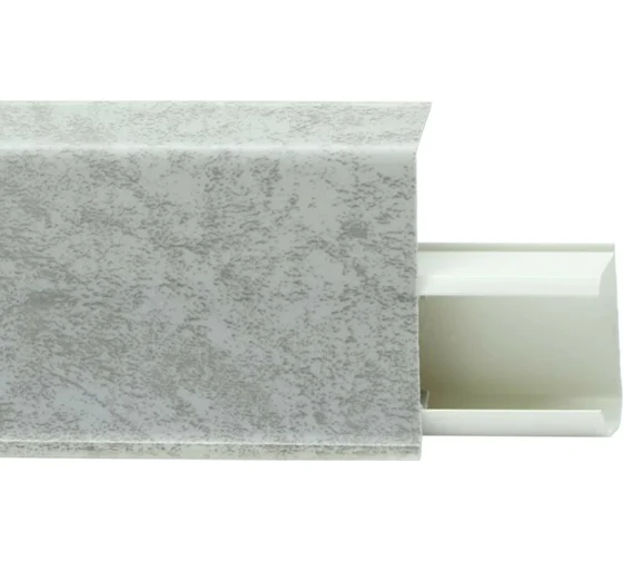 Плинтус напольный со съемной панелью QUADRO №573 Лофт 55мм*2,2м (40)