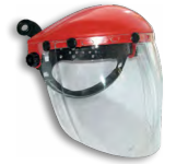 Козырек защитный с полистироловым прозрачным щитком