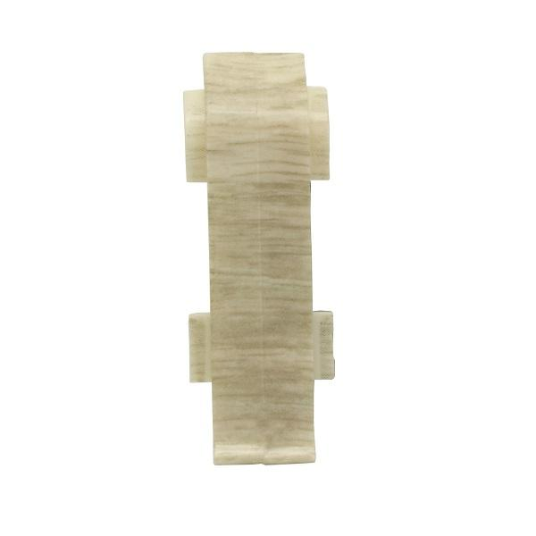 Соединитель к плинтусу QUADRO 55мм №563 Дуб Монгольский (25)