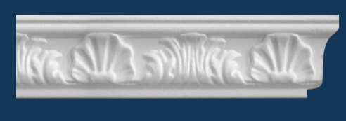 Плинтус полоточный инжекц. Солид С604/70 (2м/ 60х30мм) (44)