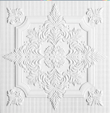 Плитка потолочная экструд. белая С2056 (38)