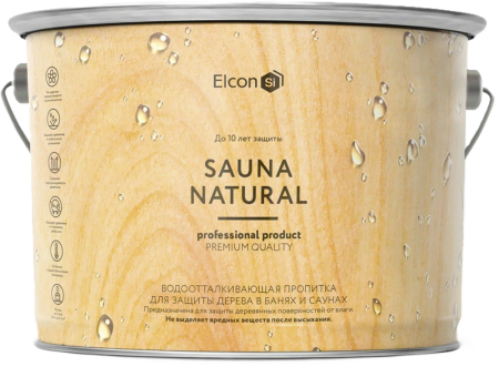 Пропитка для бани и сауны  Elcon Sauna Natural 2л