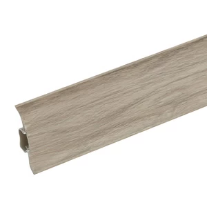 Плинтус напольный с кабель-каналом "WIMAR" №809 Дуб эллора 58 мм (40)