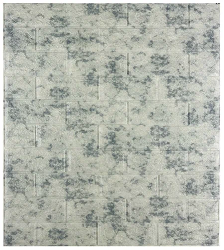 Панель самоклеящаяся 3D "DecoSelf" Мрамор серый MR-CSP   70*77*0,5см (упак. 10шт)