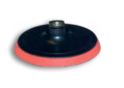 Насадка пластмас. для шлифмашины (Ø 125 мм, резьба М14*2) с неопреновой прокладкой и липучкой