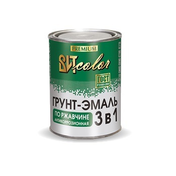 Грунт-эмаль по ржавчине 3в1 зеленая ВИТ color 1,8кг