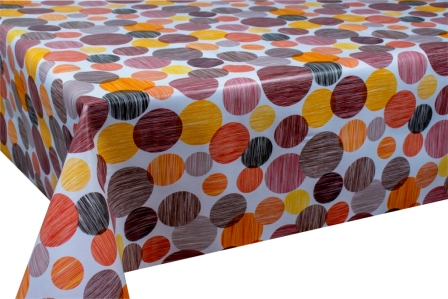 Клеенка ПВХ на нетканной основе Dekorelle Jakline 002, разм. 1,4x20м