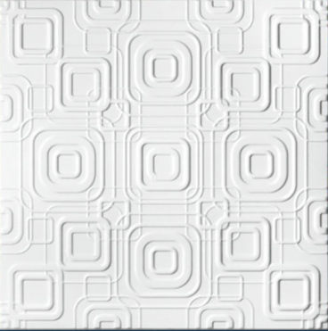 Плитка потолочная экструд. белая С2070 (36)