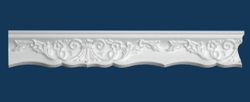 Плинтус полоточный инжекц. Солид С636/82 (2м/ 50х55мм) (34) ССС