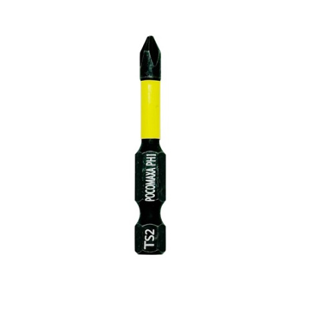 Магнитная ударная бита PH 1 x 50мм (10 шт./уп) "РОСОМАХА"
