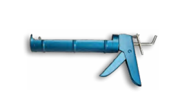 Пистолет    полукорпус. с зубчат. штоком 7мм 310мл