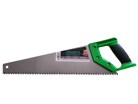 Ножовка по сырой древесине БЫСТРОРЕЗ 400 мм (4 зуб./дюйм) РОСОМАХА