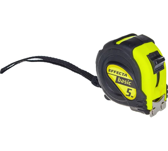 Рулетка Effecta Basic 5м/25мм с магнитом 570525 (8 шт/кор)ЗАМЕНАна3S