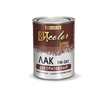 Лак для дерева и металла ПФ-283 ВИТ color 1,6кг