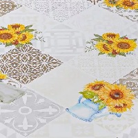 Клеенка ПВХ на нетканной основе Dekorelle Jakline 654, разм. 1,4x20м