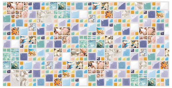 Панель ПВХ "Лагуна" мозайка 480х955мм (10)