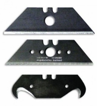 Запасные трапециевидные лезвия к ножам для ковровых покрытий, упаковка 10шт 0,5мм (10)