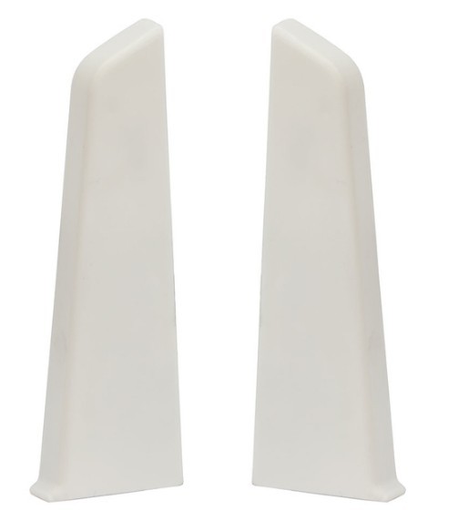 Заглушки к плинтусу  TERA Сван  72мм (2шт)