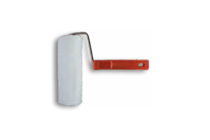 Валик  с ручкой велюровый, 10см, ворс 2мм, диам. 35мм