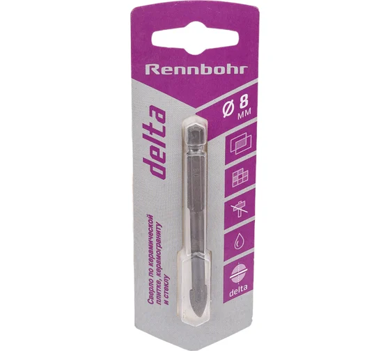 Сверло по керамике 8,0мм "RB" Delta 676008 (тоже самое 576008)