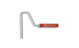 Ручка оцинк. с пластик. ручкой для валика, стержень 8мм, 25см