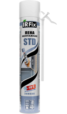 IRFIX STD Пена монтажная бытовая зимняя 750мл