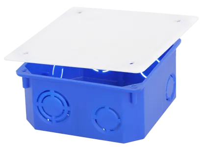 Коробка распр. 110*110*50 для твердых стен 010-006 VKL electric (3/60) Квадрат