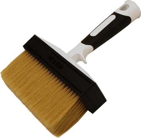 Кисть ракля DECOR 30х70мм, свет. ворс, 2К. ручка (24)