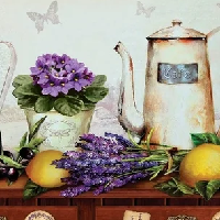 Декоративная панель "Лаванда" 2000х600мм