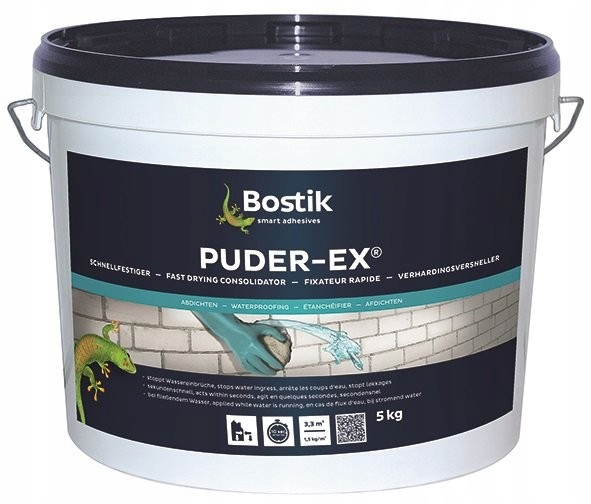 Смесь быстрозатвердевающая (гидропломба) Bostik PUDER EX 1кг (6)
