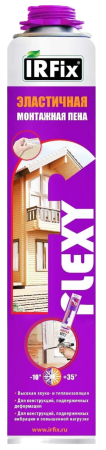 IRFIX FLEXY Пена профессиональная эластичная акустическая всесезонная 800мл