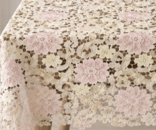 087G Клеенка столовая ПВХ EASY LACE 1,32*22м