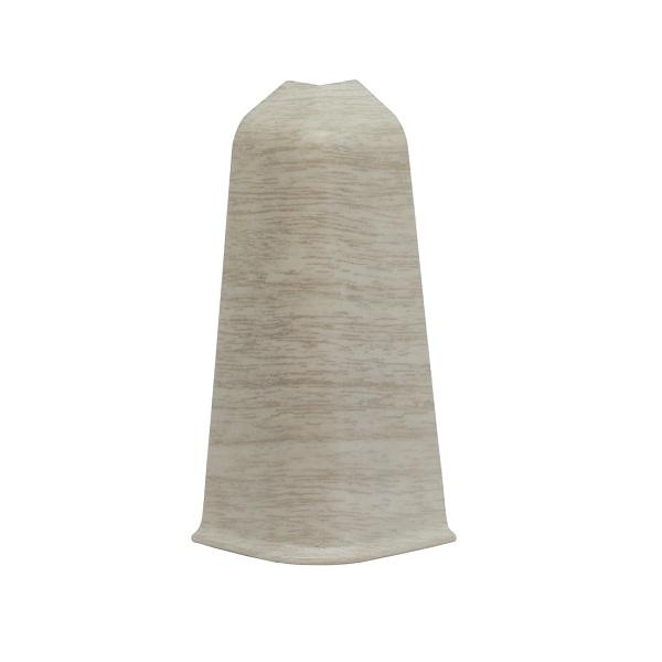 Угол внешний к плинтусу QUADRO 55мм №575 Гритор (блистеры по 2шт)