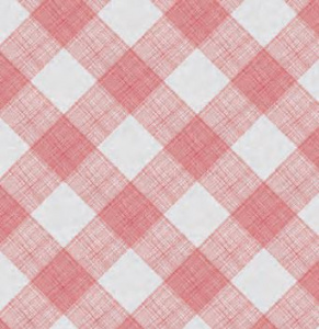 040С Клеенка DEKORAMA клетка розовая 1.4*20м