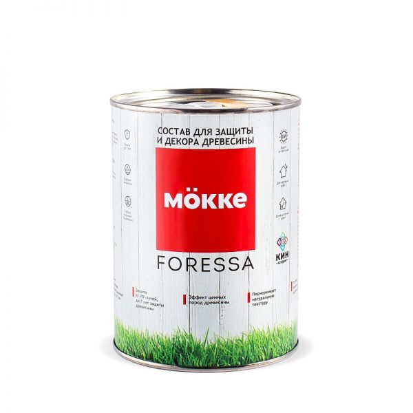 Алкидная пропитка MOKKE FORESSA рябина 9л