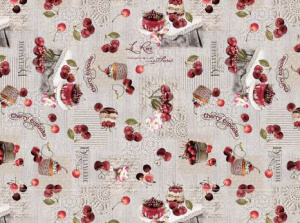 TF-B37 Скатерть DE ROSA хлопковая с тефлоновой пропиткой 1,37*20м